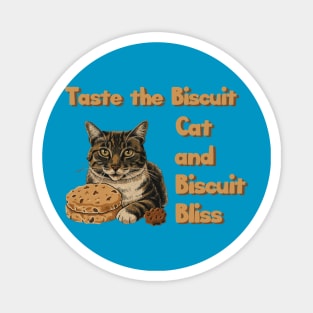 cat and biscuit bliss Magnet